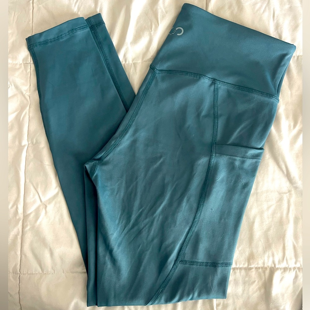 Teal leggings